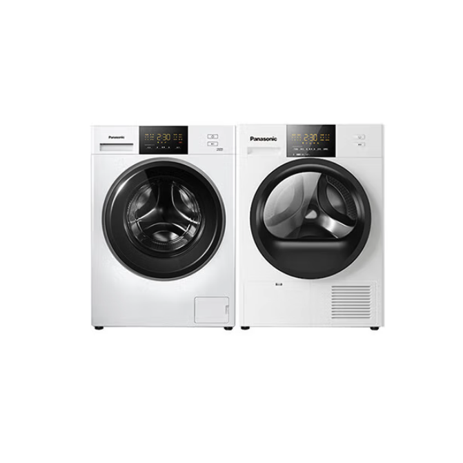 XQG100-31JED+NH-EH31JW 热泵式洗烘套装 白色