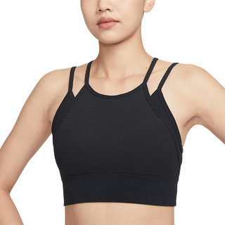 NIKE 耐克 INDY STRAPPY 女子运动内衣 FB2160-010 黑色/白色 XL