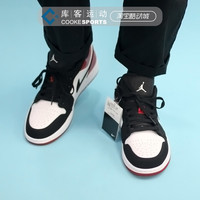 库客 AIR JORDAN AJ1黑黄黑红脚趾低帮凯尔特人篮球鞋553560-116