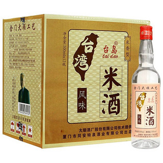 taidao 台岛 风味米酒米香型35度米酒500ml*12瓶整箱12瓶】 35度