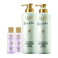LUX 力士 花漾悦香小苍兰香氛洗护套装 470g*2+100g*2