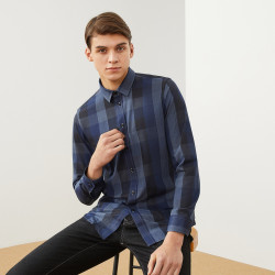 【省48元】柒牌男上装_seven 柒牌 男士休闲衬衫 121a7013051多少钱