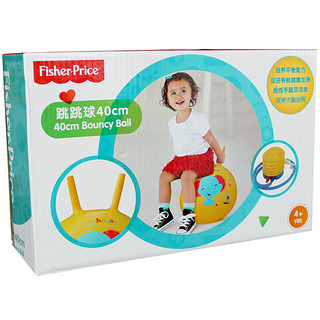 Fisher-Price 费雪 F0705H 儿童羊角跳跳球 40cm 黄色