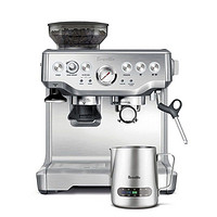 Breville 铂富 870半自动家商两用专业意式研磨奶泡咖啡机