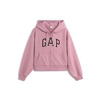 Gap 盖璞 碳素软磨系列 女士连帽卫衣 714130 粉色 L
