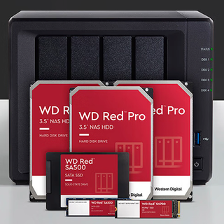 Western Digital 西部数据 红盘Pro系列 3.5英寸 企业级硬盘 18TB（7200rpm、512MB）WD181KFGX