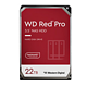  西部数据 WD221KFGX Red Pro 3.5英寸 NAS机械硬盘 22TB　