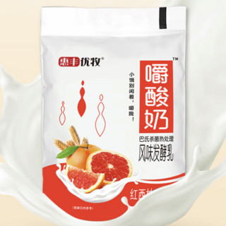 惠丰优牧 嚼酸奶 红西柚+燕麦 170g*16袋