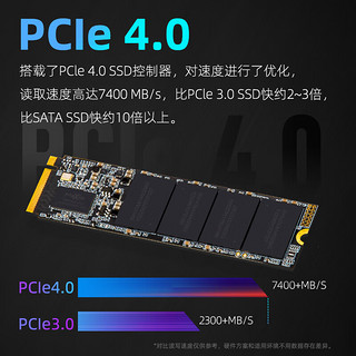 KINGBANK 金百达 KP260 PLUS系列 NVMe M.2 固态硬盘 2TB