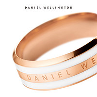 Daniel Wellington 、 丹尼尔惠灵顿 Classic Stain White 情侣款玫瑰金戒指