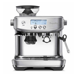 Breville 铂富 BES878 半自动咖啡机 银色