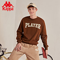 Kappa 卡帕 、kappa卡帕 K0CY2WT93D 情侣款复古套头卫衣