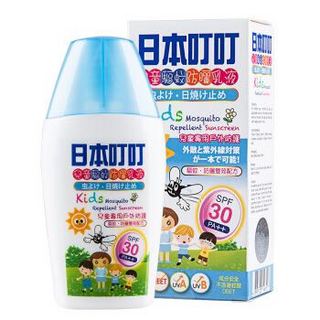 DING DING MOSQUITO 日本叮叮 驱蚊防晒霜 新生婴幼儿童液体防晒霜SPF30 50ML