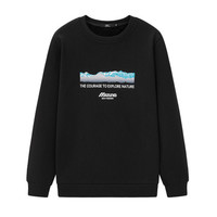 Mizuno 美津浓 中性运动卫衣 A2CC262009 黑色 XXXXL