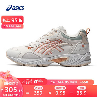 ASICS 亚瑟士 Gel-100 TR 中性休闲运动鞋 1203A171-102 奶白色/粉色 38