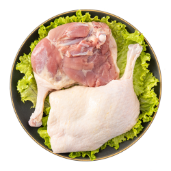 睿农 去皮鸭胸1kg 精切去皮鸭脯肉 烧烤健身食材 鸭肉生鲜 鸭腿1kg