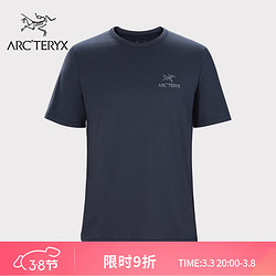 ARC'TERYX 始祖鸟 ARC'LOGO EMBLEM  轻量透气 男子 羊毛短袖T恤