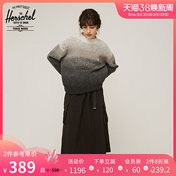 Herschel Supply 和行 Herschel赫行 复古工装女打褶裙宽松遮胯休闲百搭长裙