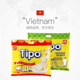 越南进口Tipo面包干涂层面包片早餐蛋糕饼干解馋零食小吃