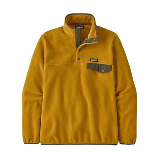 Patagonia 巴塔哥尼亚 Synchilla系列 男子抓绒衣 25551 金黄色 XXL