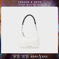CHARLES & KEITH 女士时尚链条手提单肩斜挎包CK2-20270928