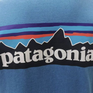 Patagonia 巴塔哥尼亚 P-6 男子户外T恤 38504 岛屿蓝 L