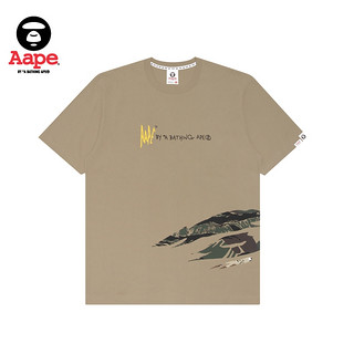 Aape 男士圆领短袖T恤 0880XXI