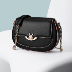 mexican 稻草人 女士包包单肩包休闲百搭女式斜挎包马鞍包女士