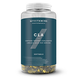 myvitamins 英国CLA共轭亚油酸180粒阻断碳水糖脂肪补剂软胶囊进口
