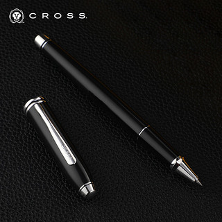 CROSS 高仕 涛声系列 拔帽宝珠笔 黑珐琅白夹 0.5mm 单支装
