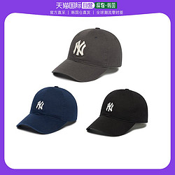 MLB 美国职棒大联盟 韩国直邮MLB男女情侣复古软顶棒球帽运动遮阳防晒鸭舌帽潮CP66/77