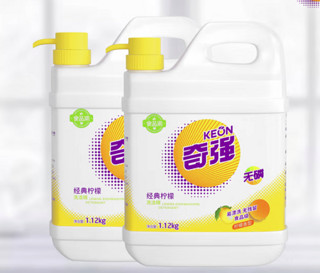 KEON 奇强 经典柠檬洗洁精 1.12kg*2瓶