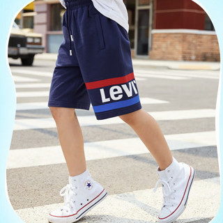 Levi's 李维斯 男童五分裤 LV2222191GS-001 深靛蓝 110/50(4)