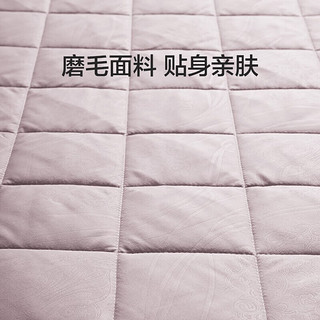 罗莱（LUOLAI）罗莱（LUOLAI）家纺
床垫软垫被酒店宿舍单人双人家 净・星享可水洗抗菌床垫(粉色) 180*200cm