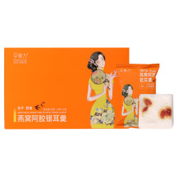 早餐力 5盒装冻干燕窝阿胶银耳羹冲泡即食孕妇滋补免煮古田白木耳