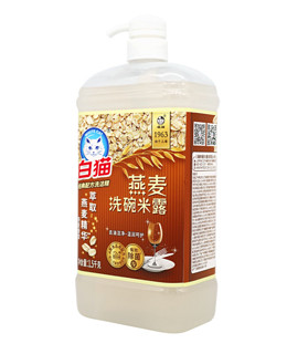 White Cat 白猫 燕麦洗洁精 1.5kg*2瓶