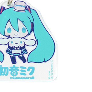 Sanrio 三丽鸥 初音未来联名系列 玉桂狗 钥匙圈 B款 65*65mm