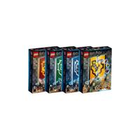 LEGO 乐高 Harry Potter哈利·波特系列 四大学院旗帜套装