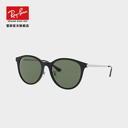 Ray-Ban 雷朋 太阳镜男女款简约休闲气质墨镜0RB4334D 629271 尺寸55