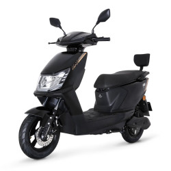 luyuan 绿源 电动车72v超长续航电动摩托车电瓶车踏板代步通用 mya 黑