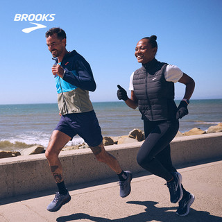 BROOKS布鲁克斯专业跑鞋减震男鞋运动鞋马拉松宽楦Ghost 15幽灵 45 黑色/黑珍珠/白色