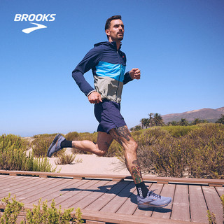 BROOKS布鲁克斯专业跑鞋减震男鞋运动鞋马拉松宽楦Ghost 15幽灵 45 黑色/黑珍珠/白色