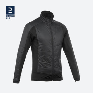 DECATHLON 迪卡侬 男式雪地徒步复合式夹克 -黑色丨SH900 X-Warm4274158 M.