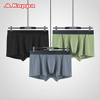 PLUS会员：Kappa 卡帕 男士内裤 3条装 KP9K10
