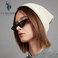 us polo assn U.S.POLO ASSN.毛线帽女士羊毛针织帽子女秋冬季防风保暖帽女生圣诞帽送礼