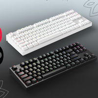 高斯 GS87C 有线单模机械键盘 87键 KTT风信子轴
