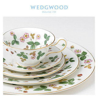 WEDGWOOD威基伍德野草莓花茶杯碟骨瓷壶杯碟欧式下午茶咖啡杯碟 野草莓茶碟