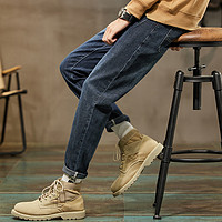 限尺码：JSW//JEANS 真维斯旗下品牌新款牛仔裤男士舒适直筒潮流时尚男式休闲长裤子