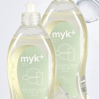 myk+ 洣洣 高效纯净洗洁精 500ml*2瓶