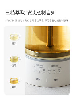 olayks煮茶器喷淋式黑茶白茶煮茶壶家用自动蒸汽养生壶办公室小型